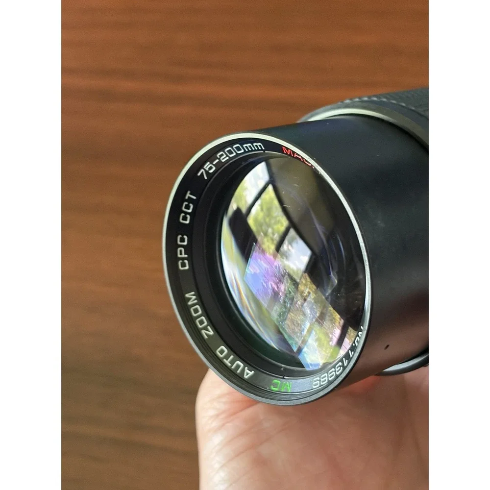 CPC CCT 75-200mm F/4.5 MC Auto‎ Zoom Macro Lens Nikon AI Mount Vintage Japan